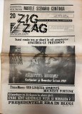 Zig Zag Magazin nr. 20 1990 16 pagini romana brosate Almanah bibliofilie