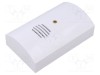 Semnalizator electromagnetic MPM 0-110dB pentru tensiune AC/DC 12-24V alb