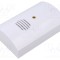 Semnalizator electromagnetic MPM 0-110dB pentru tensiune AC/DC 12-24V alb