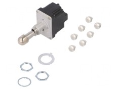 Comutator Basculant DPDT 6A 230VAC IP67