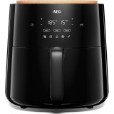 Friteuza cu aer cald AEG AAF7B, 1800W, 6.8L, 8 programe, Negru