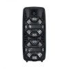 Boxa Portabila Lige 2805, 150W, Bluetooth, USB, MicroSD, AUX, Microfon Inclus, Acumulator 4000mAh
