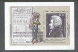 Germany Bundes 1991 Mozart perf. sheet Mi.B26 MNH DA.168