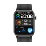 Cumpara ieftin Smartwatch iSEN K2, Negru, 1.95 HD, ECG, Tensiune Arteriala, Oxigen Sange, Bluetooth 5.2, Apeluri, Monitorizare Sanatate