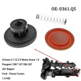 Kit reparatie capac supape PCV motor cu membrana pentru Peugeot 107 207 206 307 Citroen C1 C2 C3 Ford 1.4 HDi cod OEM 0361.Q5 9648315780