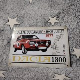 Placa aniversara dacia.