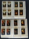 YEMEN A.R.-Picturi REMBRANT- 4 X 5 v.-DANTELATE,In bloc -NEOB.**YAR 094A, Asia, Arta