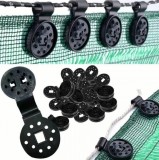 Cumpara ieftin Set 100 cleme clipsuri plasa umbrire, profesionale, 10 pini prindere