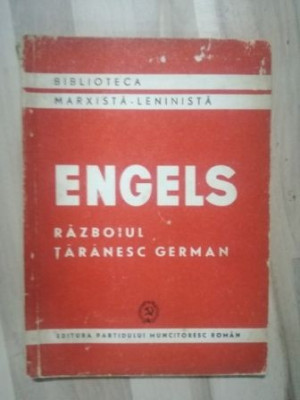 Razboiul taranesc german- Engels UZATA foto