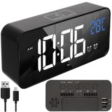 Ceas desteptator LED digital Izoxis cu 3 alarme si snooze