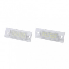 Set Lampi Numar Inmatriculare Led Skoda Superb 1 2001-2008 Sedan W104-7403