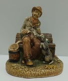 Speranță - statueta gips pictata manual