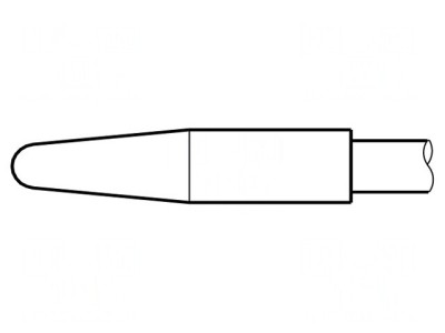 V&amp;acirc;rf conic longlife 3mm C245107 foto