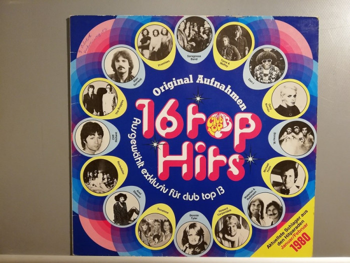 16 Top Hits &ndash; Selectii (1980/Teldec/RFG) - VINIL/Vinyl/VG+