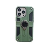 Husa protectie Flippy compatibila cu Apple iPhone 13 Mini Defender Model 5 cu suport,Verde