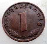2.465 GERMANIA 1 REICHSPFENNIG 1937 D EROARE, Europa, Bronz