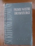 Primii nostri dramaturgi- Al. Niculescu