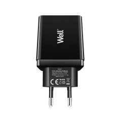 Alimentator USB A x1 retea quick charge 3.0 Well foto