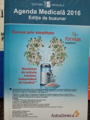 Agenda Medicala 2016, editia de buzunar (Editia: 2016) foto