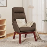 VidaXL Scaun de relaxare, gri taupe, material textil