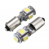 Set 2 Buc Led Auto BAX9S Canbus Cu 5 SMD 550811, General
