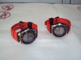 lot de 2 ceasuri barbatesti Casio WORLD TIME ILLUMINATOR WR200M pentru piese sau reparate