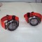 lot de 2 ceasuri barbatesti Casio WORLD TIME ILLUMINATOR WR200M pentru piese sau reparate