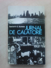 Jurnal de calatorie - CONSTANTIN GIURESCU foto