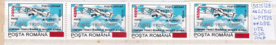 2000 75 ani de la infiintarea CFRNA (1995) Supratipar LP1528 MNH Pret 1,9+1 Lei foto