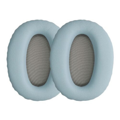 Set 2 Earpads kwmobile pentru Sony MDR-1000X/WH-1000XM2, Piele ecologica, Albastru, 46415.23 foto