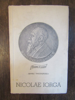 NICOLAE IORGA - BARBU THEODORESCU foto