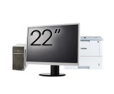 Pachet Calculator Asus Celtic R2200, AMD Ryzen 3 2200G 3.50GHz, 8GB DDR4, 256GB SSD + Monitor 22&amp;quot; + Imprimanta Brother HL-L6300DW NewTechnology M