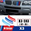 Set Ornamente Grila Fata BMW X3 E83 (2007-2010) Plastic Tuning Exterior