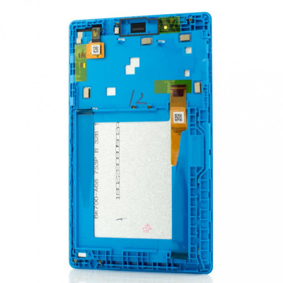 LCD, Lenovo Tab 3, TB3-710F, Albastru +Touch +Rama foto