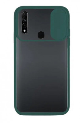 Husa Huawei P40 Lite E Verde Inchis Antisoc Kia foto