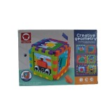 Cumpara ieftin Cub creativ cu forme geometrice Puzzle, Creative geometry, Oem