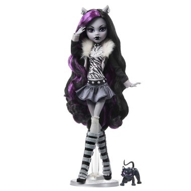 Monster High Reel Drama Papusa Clawdeen Woolf foto