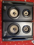 set 2 fete cu 4 difuzoare pentru Boxe Audio SABA CS3270 - Perfecta Stare/made in RFG
