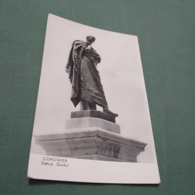 CARTE POSTALA CONSTANTA -STATUIA OVIDIU CIRCULATA foto