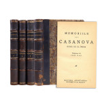 Memoriile lui Casanova scrise de el &icirc;nsuși, trad. Ion Pas, patru volume