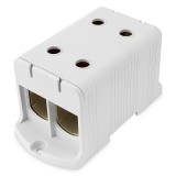 Clema terminala conexiune 1 pol gri Cu-Al 4x240mm &sup2;, , , , , , , montare pe sina DIN 35mm 380A (Al) 425A ( Cu), Pollmann