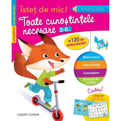 Istet de mic - Toate cunostintele necesare 5-6 ani PlayLearn Toys foto