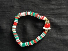 Bratara elastica cu motive de Craciun