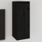 vidaXL Dulap de perete, negru, 30x30x80 cm, lemn masiv de pin