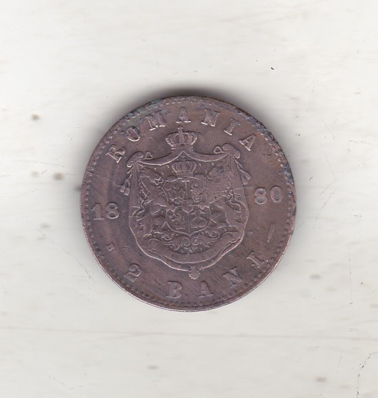 bnk mnd Romania 2 bani 1880