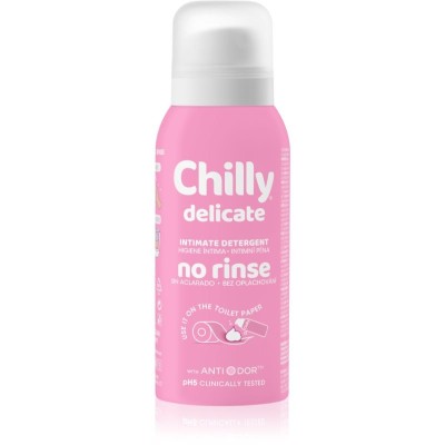 Chilly Delicate No Rinse demachiant spumant delicat pentru igiena intima 100 ml foto