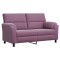 Set de canapea 2 pcs Violet Catifea - 3