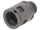 Conectori Finali Drepți Filet Metric Poliamidă 6
