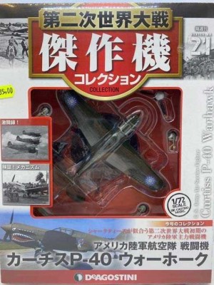 Macheta avion Curtiss P-40 Warhawk foto