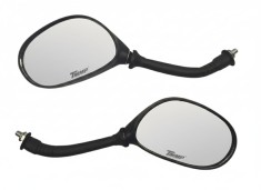 Set Oglinzi Moto Negru M8 Moto ATV Universale